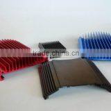 popular OEM Aluminium extrusion profile Aluminum extrusion profile of heat sink with different surface treatment