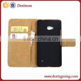 Geniune Leather Mobile Phone Cases Back Cover for Nokia Lumia 640 xl Leather Case