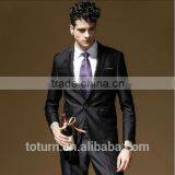 2016 Fashionable Man Jacket Man Suits Black Blazer Single Vent Slim Fit