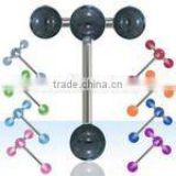 Barbell with UV balls