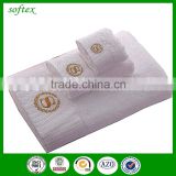 2015 best selling hotel cotton terry towel sets white
