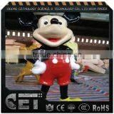 Cartoon Figures Fiberglass Micky Statues Amusement Park Rat Sculpture