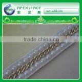 Poyester Tape With Chain for Garment thumbnail-1