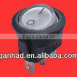 White Led Round on off Rocker Switch