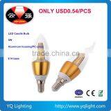 High Lumen SMD Led Candle Light E14 5w Led Candle Bulb thumbnail-4