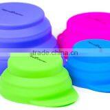 Silicone Collapsible Measuring Cups Set By Nature's Kitchen thumbnail-4