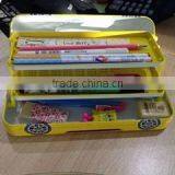 Chinese Imports Wholesale Use for Student Tinplate Pencil Tin Boxes