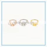 Hot Sale Stainless Steel Triangle Ring For Women thumbnail-1