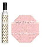 3 Folding Wine Bottle Umbrellas for Rain