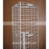 3 Sides Floor Spinning Grid Wire Rack Display for Promotion Purpose thumbnail-2