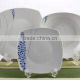 SGS,FDA,Ecofriendly Porcelain Square Fine Dinner Sets Wholesale Giftware thumbnail-6