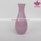 Home Decoration Oval Ceramic Flower Vase With Purple Color thumbnail-2