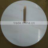 Newly Decorative White Stone Wall Clock Face, Stone Wall Clock Cover thumbnail-1
