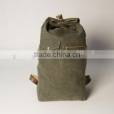 waxed canvas military backpack duffle bag                        
                                                Quality Choice