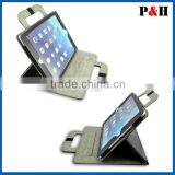 2015 Newest Arrival Book Style Case Universal Stand Leather Case for Tablet With Best Price thumbnail-3