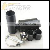 Hot Product Universal Real Black Carbon Fiber Expandable Car Air Intake Kit thumbnail-2