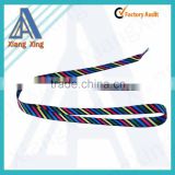 China manufacturing custom metal/plastic tips shoelaces colored shoelaces