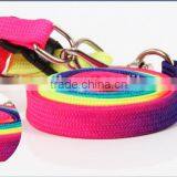 Factory Price Rainbow Nylon Leash and Chest For Small/large Dogs;nylon Material Dog Leash and Dog Chest thumbnail-6
