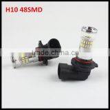 H10 Led Fog Light Driving Drl Lights 6000k Xenon White H10 Fog Light for Honda Crv Ford
