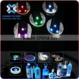 Christmas Wedding Favors for Guests Battery Operated Hot Sale Items Glow In The Dark Logo CustomCute Pvc Coaster