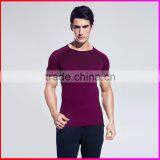 2016 New Style Tennis Clothes Sport T-shirt , Men Slimming Body Shaper, Men Sports Wear thumbnail-4