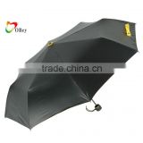 Double layer 3 fold sun protection umbrella