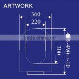 1040 Automatic Toilet Seat Bidet, Intelligent Toilet Seat Cover, Bidet Toilet Seat thumbnail-2