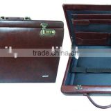 brown stylish laptop hard case,new brand briefcase,pvc attache briefcase