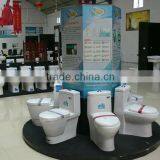 Sanitary Ceramic Bathroom Pedestal Round Circular Pedestal Basin thumbnail-5
