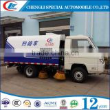 1CBM Road cleaning truck Vacuum road sweeper for sale