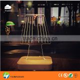 best-selling led aroma diffuser light with USB for iphone 6 and flower rose perfume