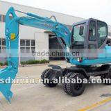 Excavator Machine 6ton Wheel Excavator Parts Heavy Equipment