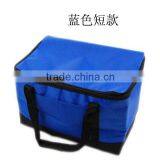 Folding High Quality Insulated Cooler Bag Large Meal Package Lunch Cold Bag Ice Pack Cooler Bag 600D Material