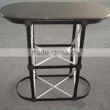 Easy Assembled Collapsible Aluminum Pop up Sales Table