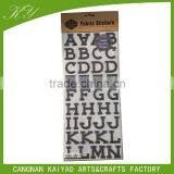 Hot Stamping Chipboard Scrapbooking Alphabet Sticker thumbnail-3