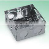 BS 4662 Standard Electricla Metal Switch box/3x3 Switch box