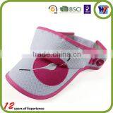 2015 New Fashion 3d Embroidery PVC Custom Cap Cotton Sun Visor Hats thumbnail-6