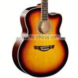 Wholesale Musical Instruments Acoustic Cheapest Acoustic Guitar Cheap Price thumbnail-5