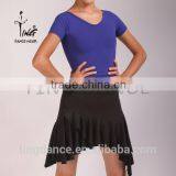 Irregular Lower Hem Pull on Latin Skirt thumbnail-2