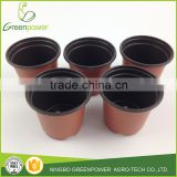 100mm 10cm Plastic graden plant flower pots