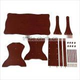 Narrow Coffee Table, Special Coffee Table, Oval Wood Coffee Table thumbnail-3