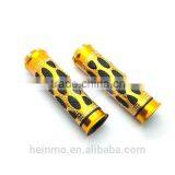 Wholesales 7/8" MTB ATV Motorcycle Handle Handlebar Grips Magenta Handbar Hand Grip Golden Spot thumbnail-2