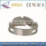 CNC Machined Titanium Bicycle Seat Post Clamp Wholesale thumbnail-1