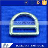 Galvanized steel d ring belt buckle