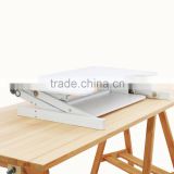 Fashion design portable design folding modern laptop sit stand desk