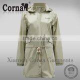 China Supplier Promotional Windproof Fashion Raincoat Korea