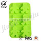 Christams Snowman Shape Silicone Ice Cube Tray/baking Mold thumbnail-2