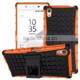 For SONY XPERIA Z5 Compact E5803 Armor CASE Heavy Duty Hybrid Rugged TPU Impact Kickstand Hard ShockProof CASE OUT DOOR CASE