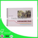 A3 A4 Art gouache pads /gouache paper pads for beginner artist Acide free