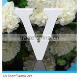 White Wooden Letters Bridal Wedding Birthday Home Wood Letter Names Decoration thumbnail-3